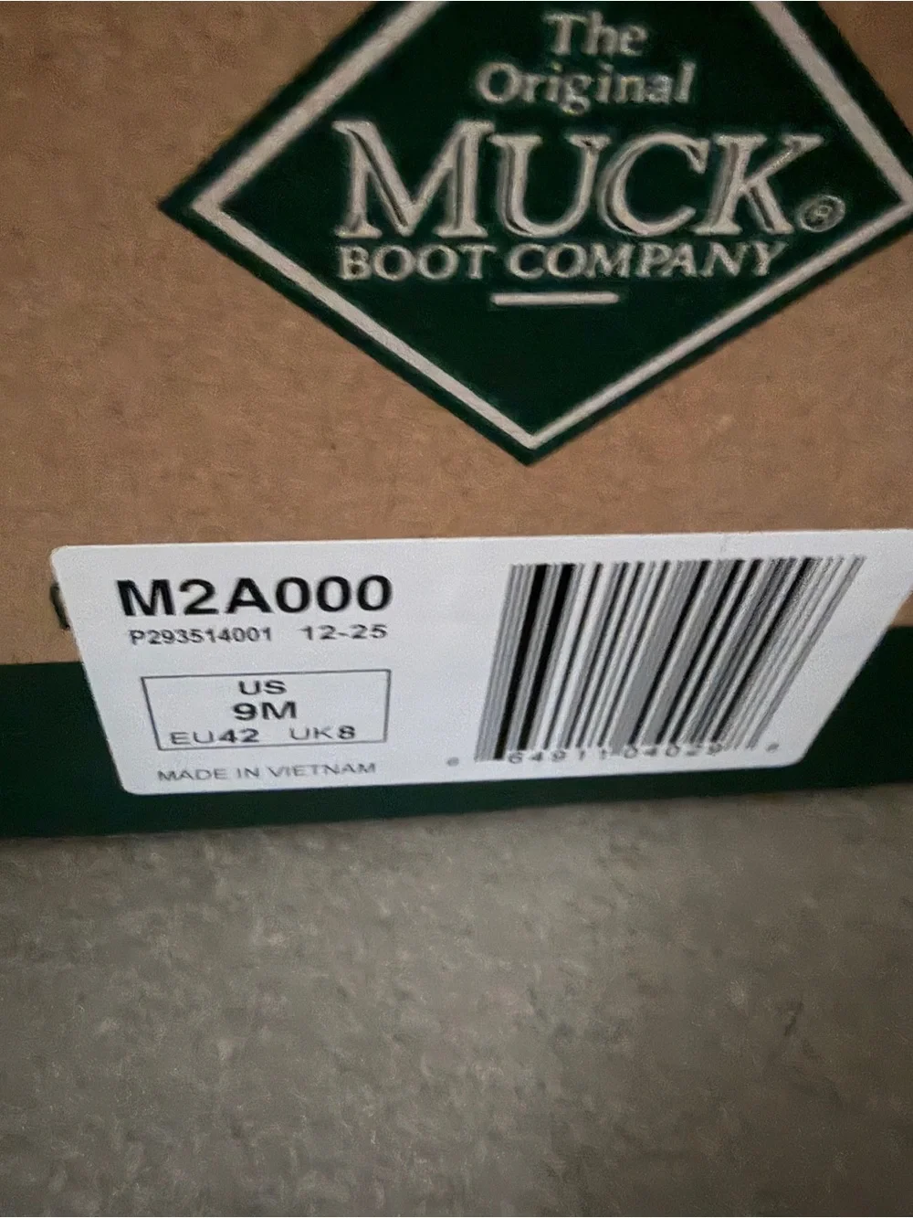 Muck Boot Company Men’s Muckster II Black Short Low Boots NWT
